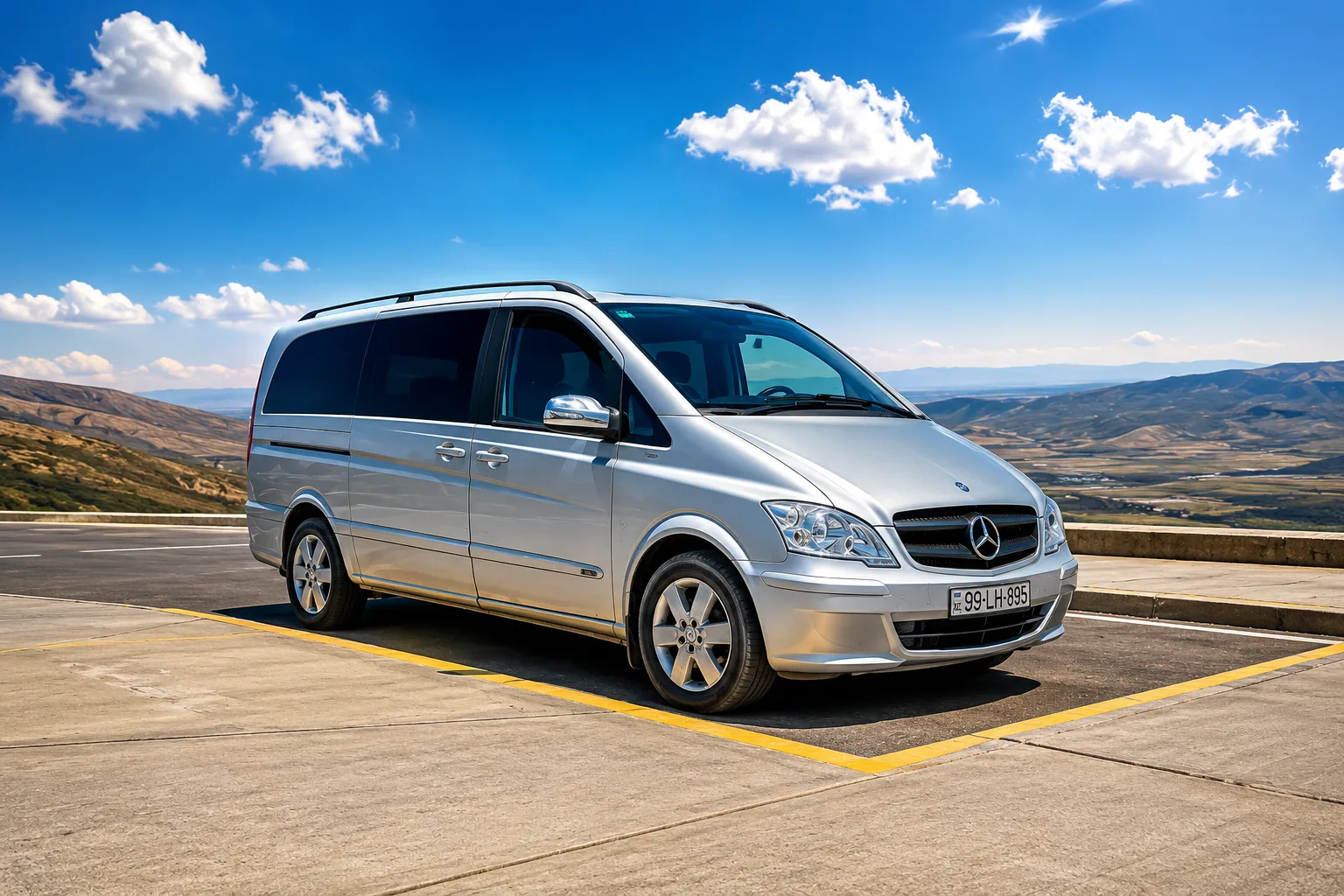 Mercedes-Benz Vito — Seven Seats, Six of Them in the Cabin